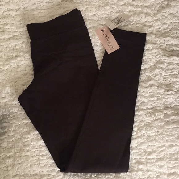 Dark Coffee Brown Compression Leggings - Picture 9 of 9